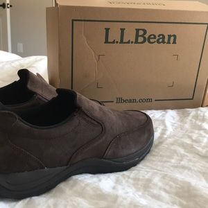 L.L. Bean Men’s comfort moccasin in Chocolate